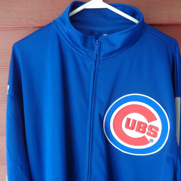 Dynasty CHICAGO CUBS Track Zip Front Jacket - XL - Picture 2 of 4